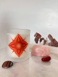Sandalwood, Amber & Bergamot Scented Candle