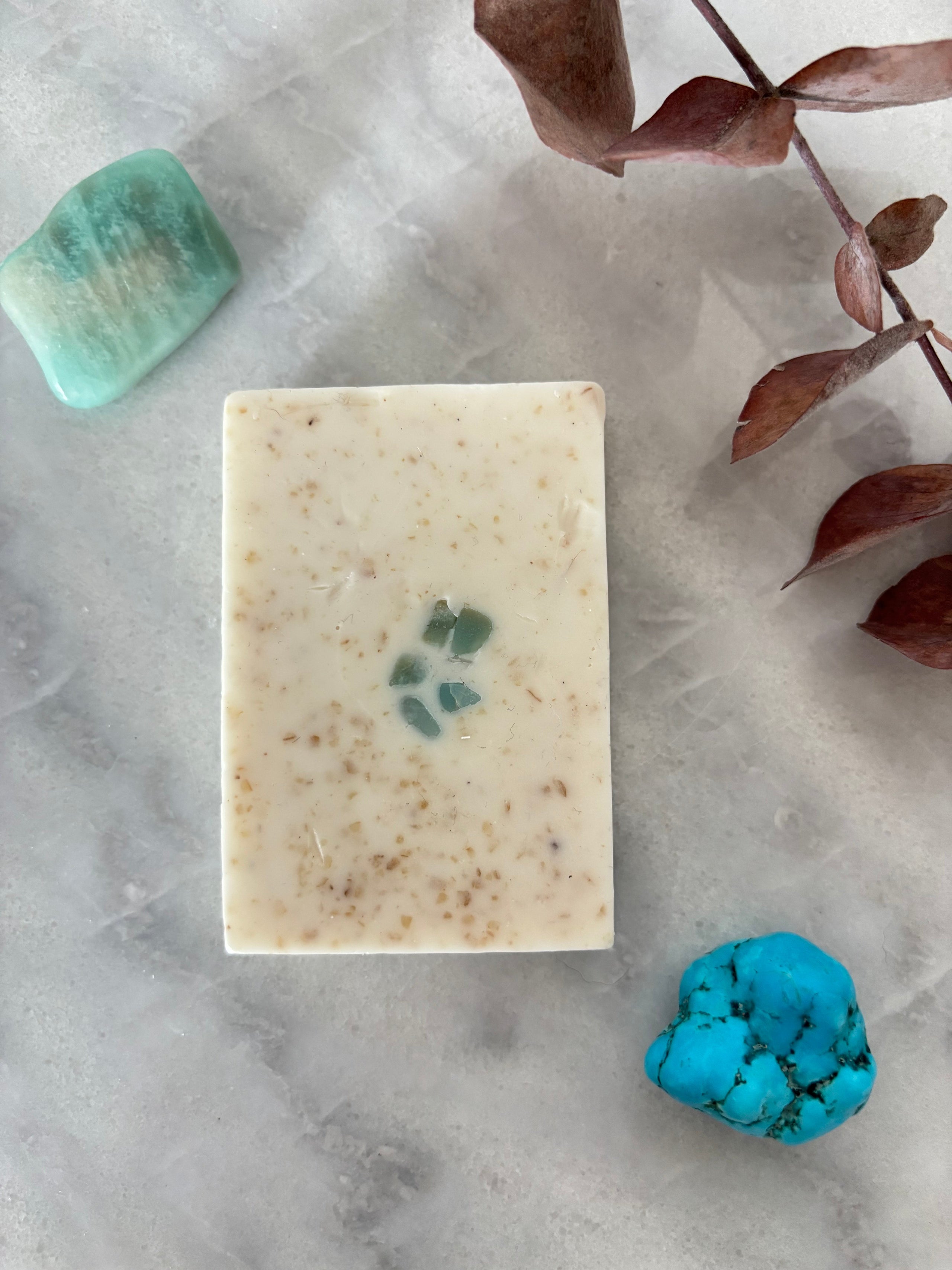 Jasmine, Bergamot & Geranium Oatmeal & Shea Soap Bar