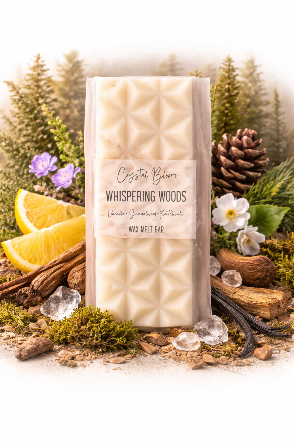 Whispering Woods Wax Melt Bar
